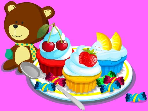 Color Splash Cupcakes: משחק הצבעים של המאפייה